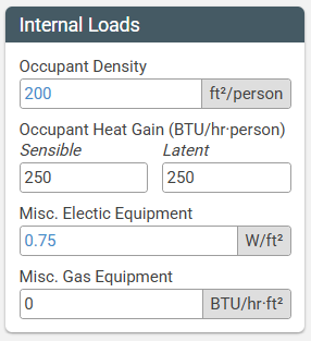 Parameter Inputs Example 1